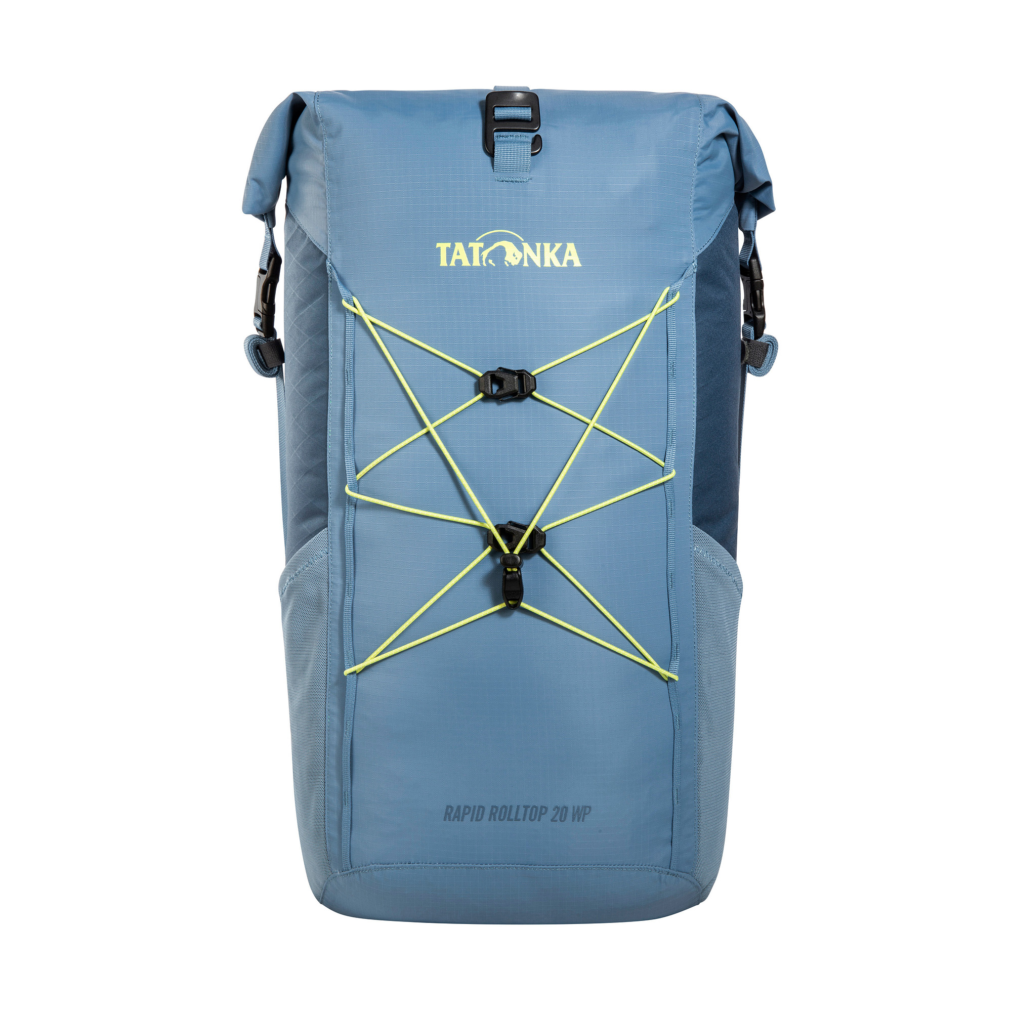 Tasche, Rucksack, Tatonka Rapid Rolltop 20 WP elemental blue blau Tagesrucksäcke - Ansicht frontal-vorne