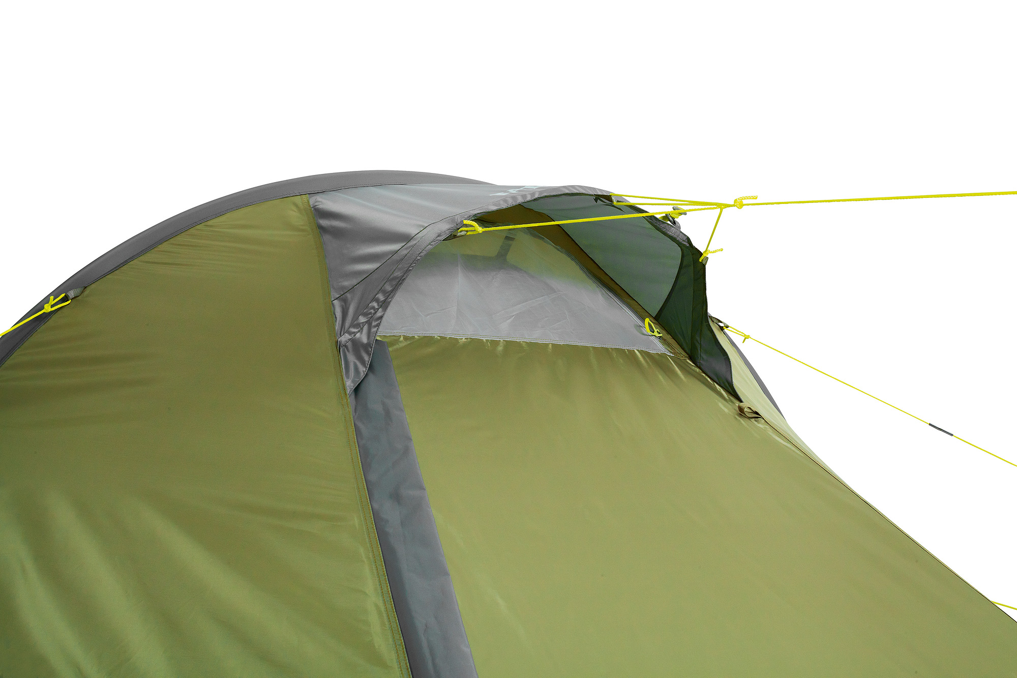 Zelt, Campen, Zelt in den Bergen, Natur, Draußen, Tatonka Arctis 3.235 PU light olive grün 3-Personen-Zelte - Detailansicht
