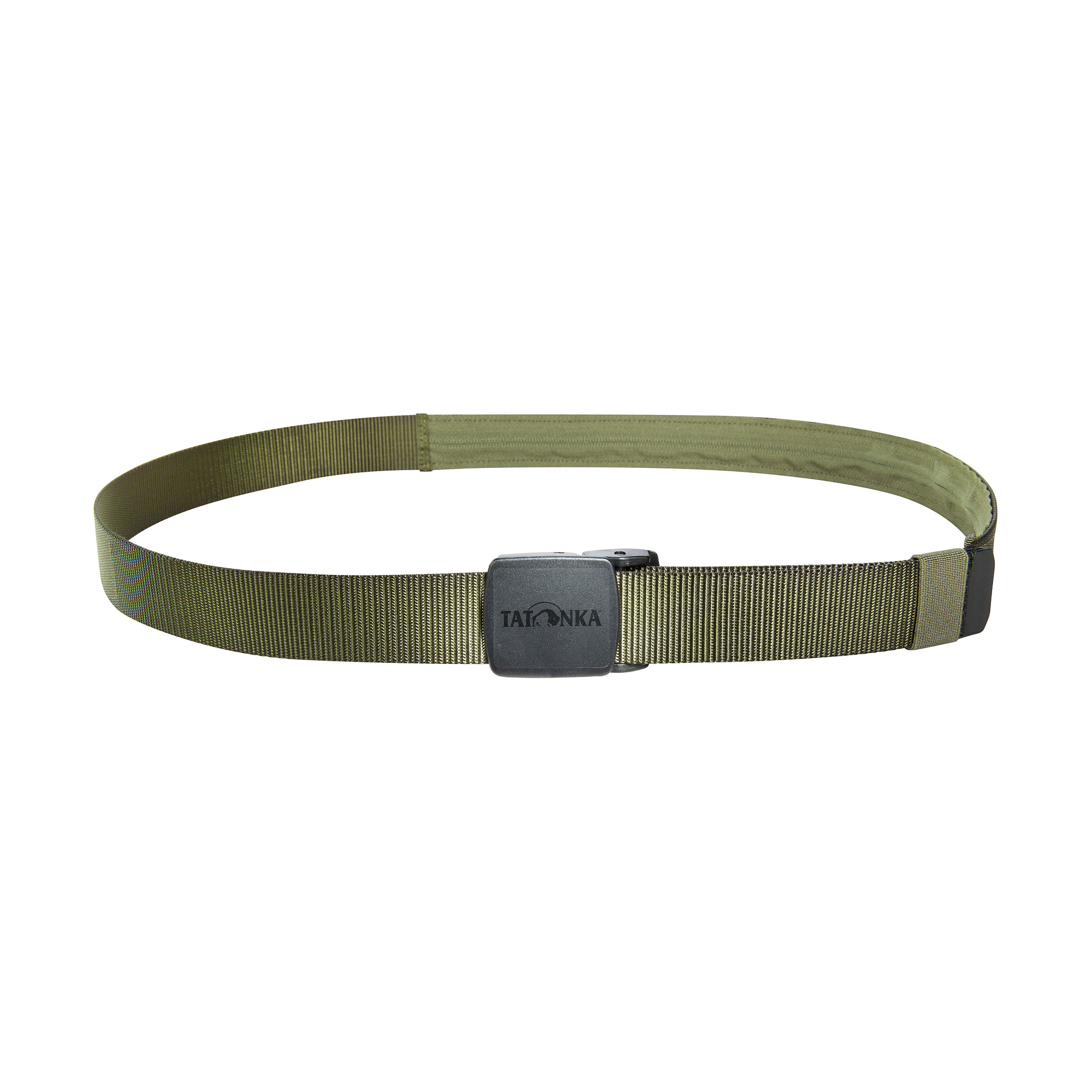 Zubehor, Gürtel, Riemen, Schnalle, Tatonka Travel Waistbelt 30mm olive grün Geldbeutel - Ansicht seitlich-vorne