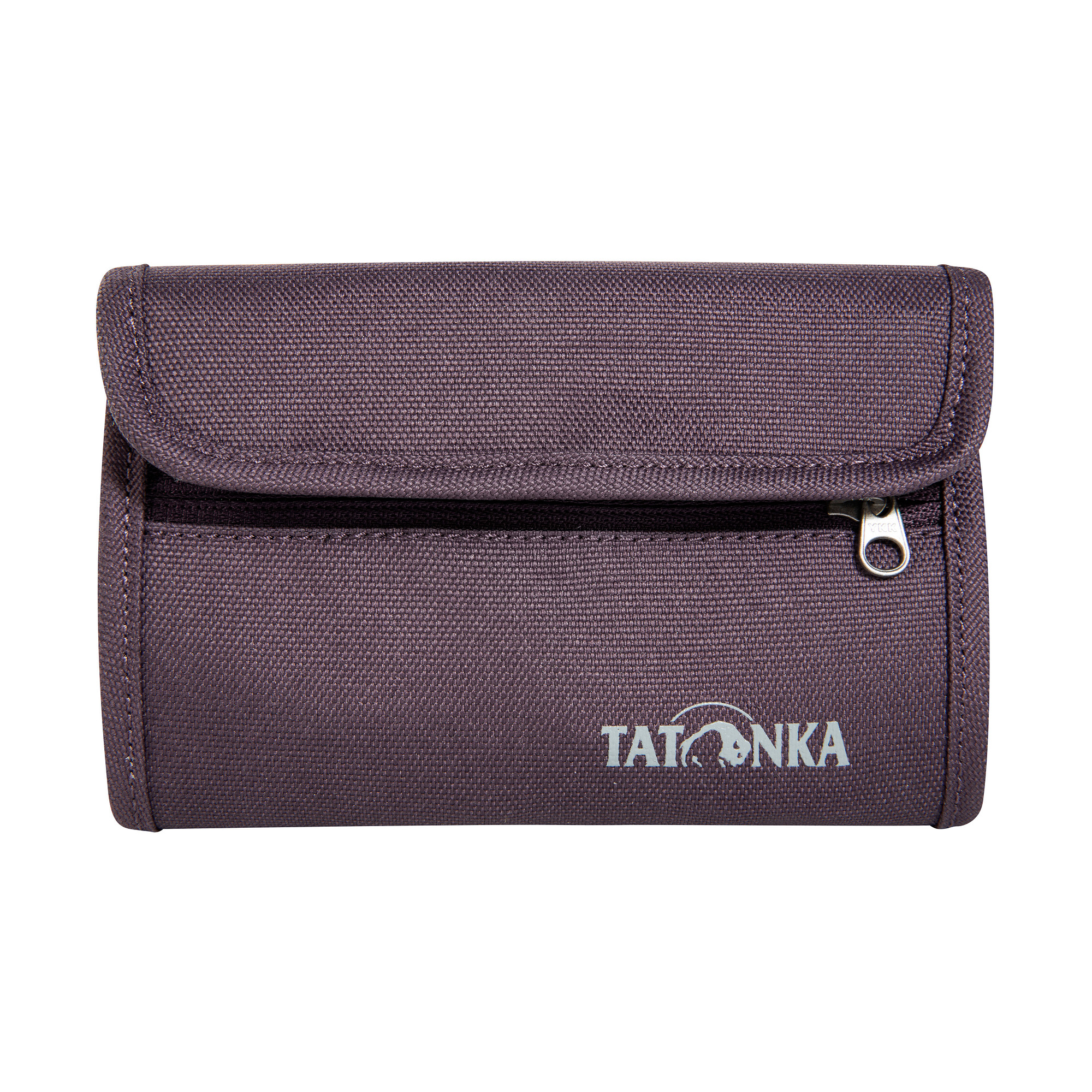 Zubehor, Geldbörse, Tasche, Handtasche, Tatonka ID Wallet RFID B midnight plum lila Geldbeutel - Ansicht seitlich-vorne