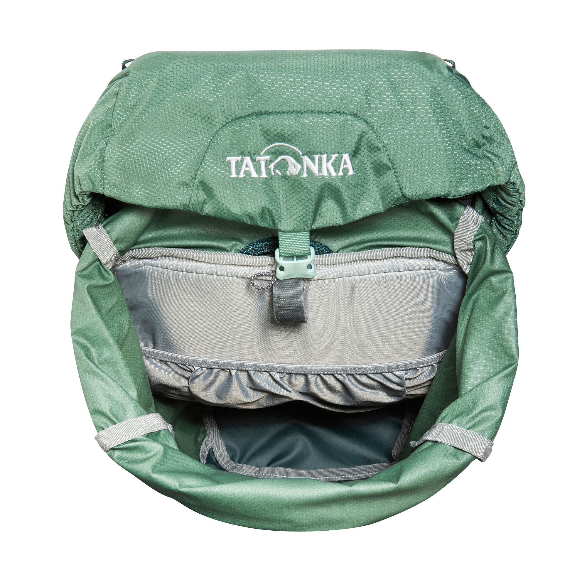 Tasche, Rucksack, Tatonka Hike Pack 22 sage green grün Wanderrucksäcke - Detailansicht