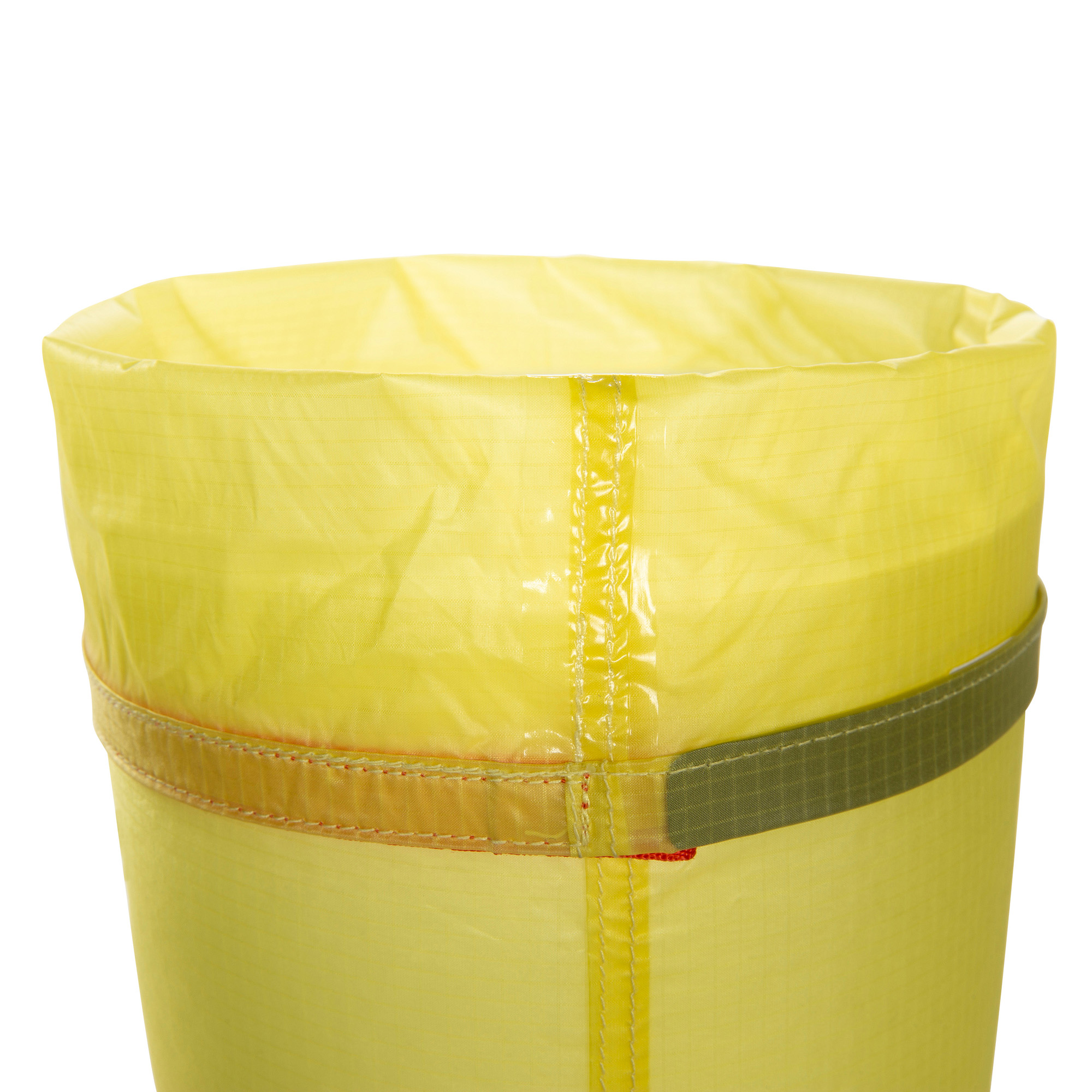 Plastik, Windel, Tatonka SQZY Dry Bag 10l light yellow gelb Reisezubehör - Detailansicht