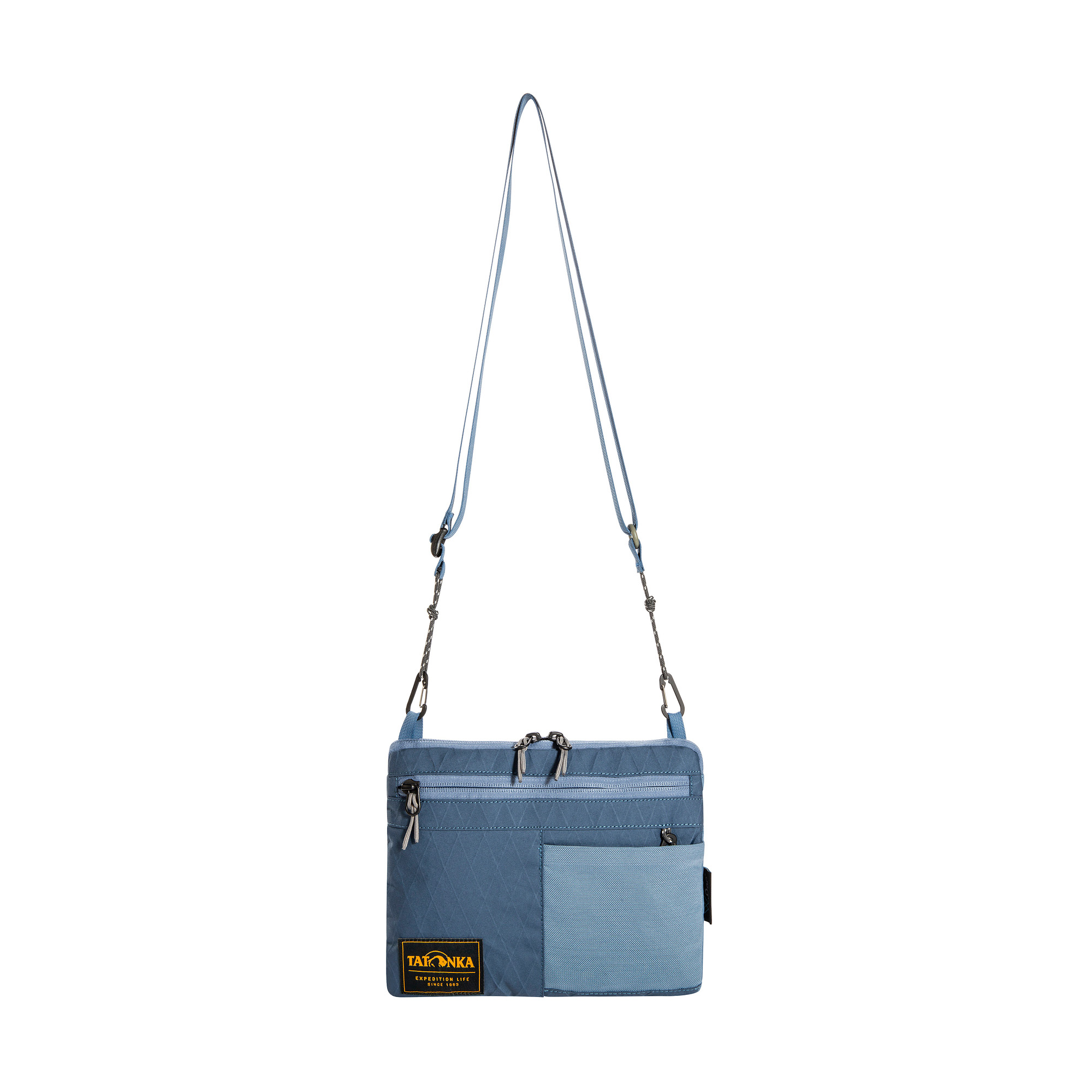Zubehor, Tasche, Handtasche, Geldbörse, Tatonka Cross Body Bag S elemental blue blau Umhängetaschen - Ansicht frontal-vorne