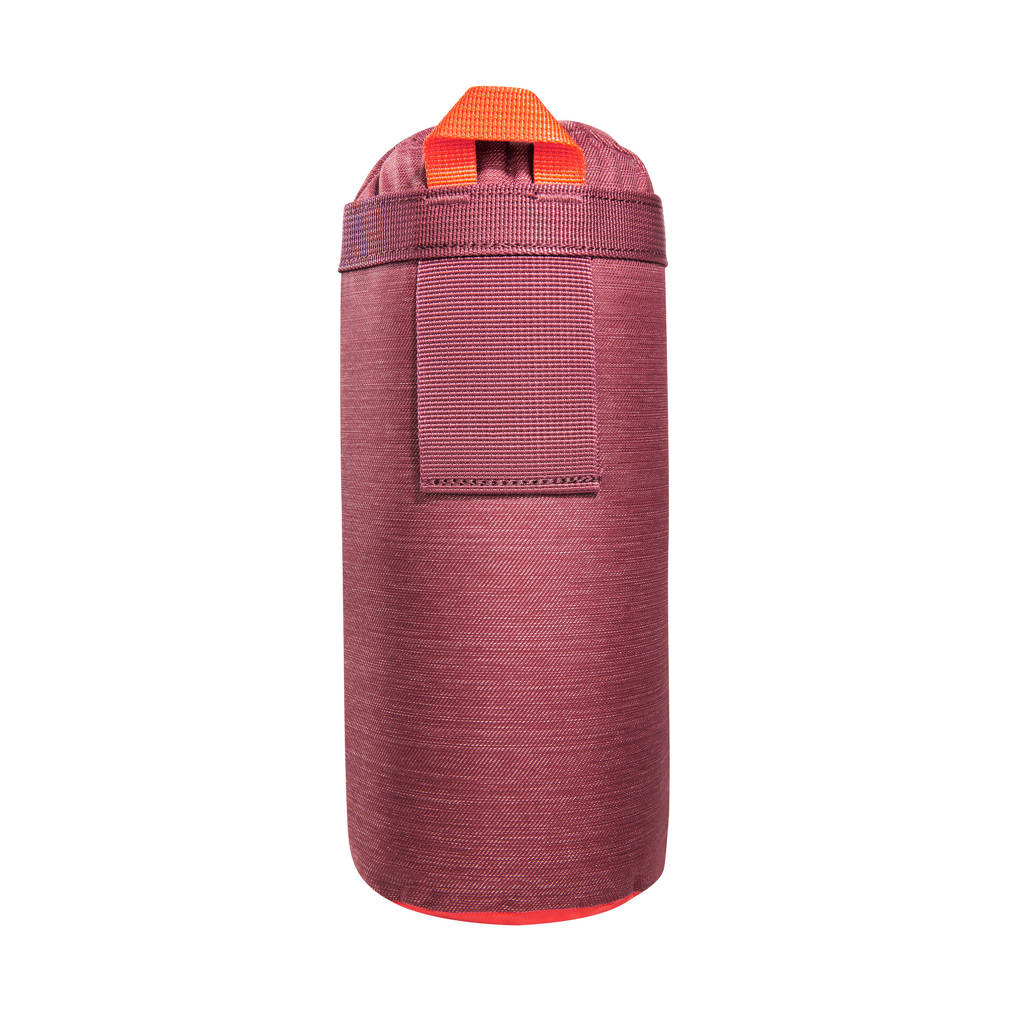 Flasche, Zylinder, Wasserflasche, Tatonka Thermo Bottle Cover 0,6l bordeaux red rot Kühltaschen - Ansicht seitlich-hinten