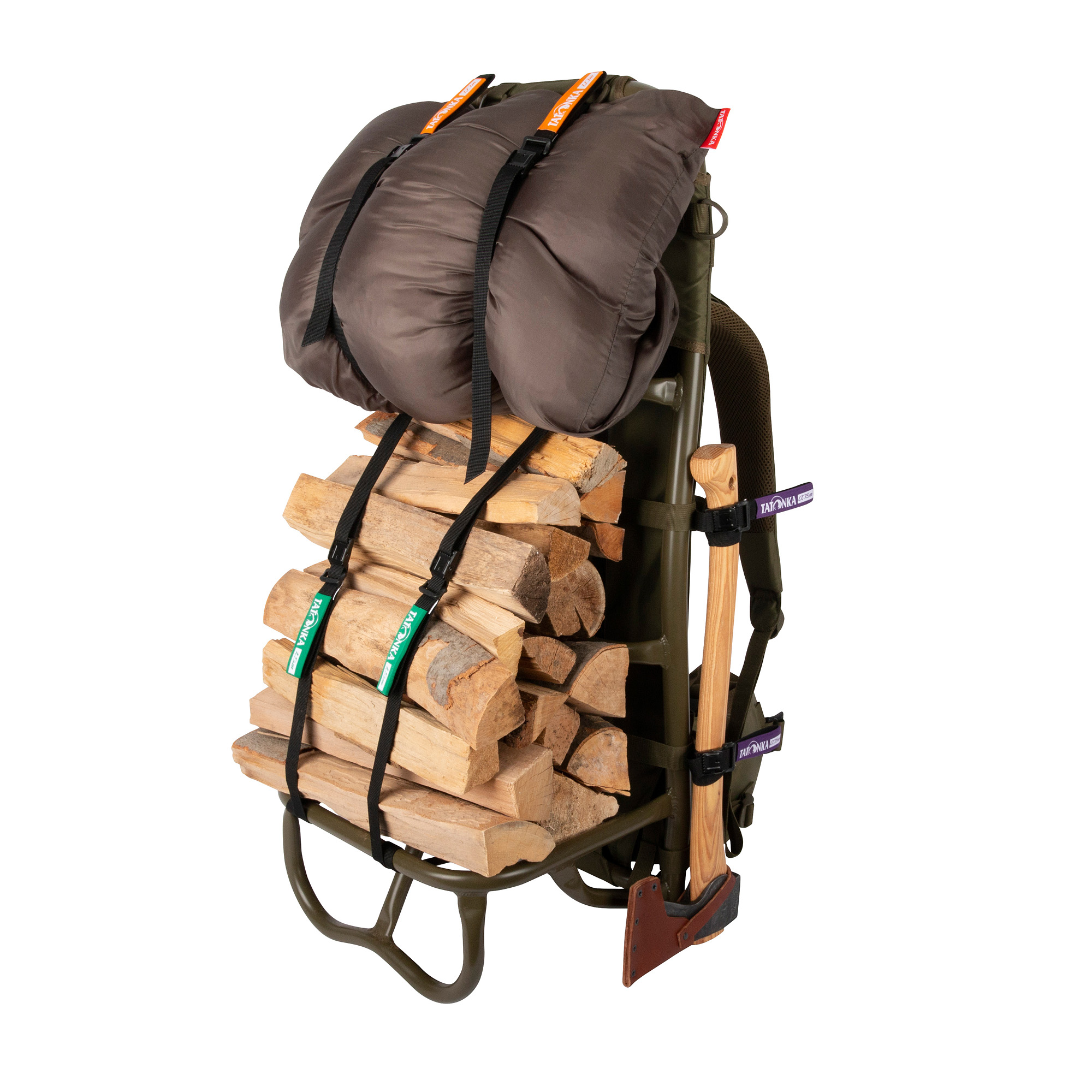 Tasche, Holz, Rucksack, Tatonka Easy Strap 18mm/1,0m Pair black schwarz Reisezubehör - Detailansicht