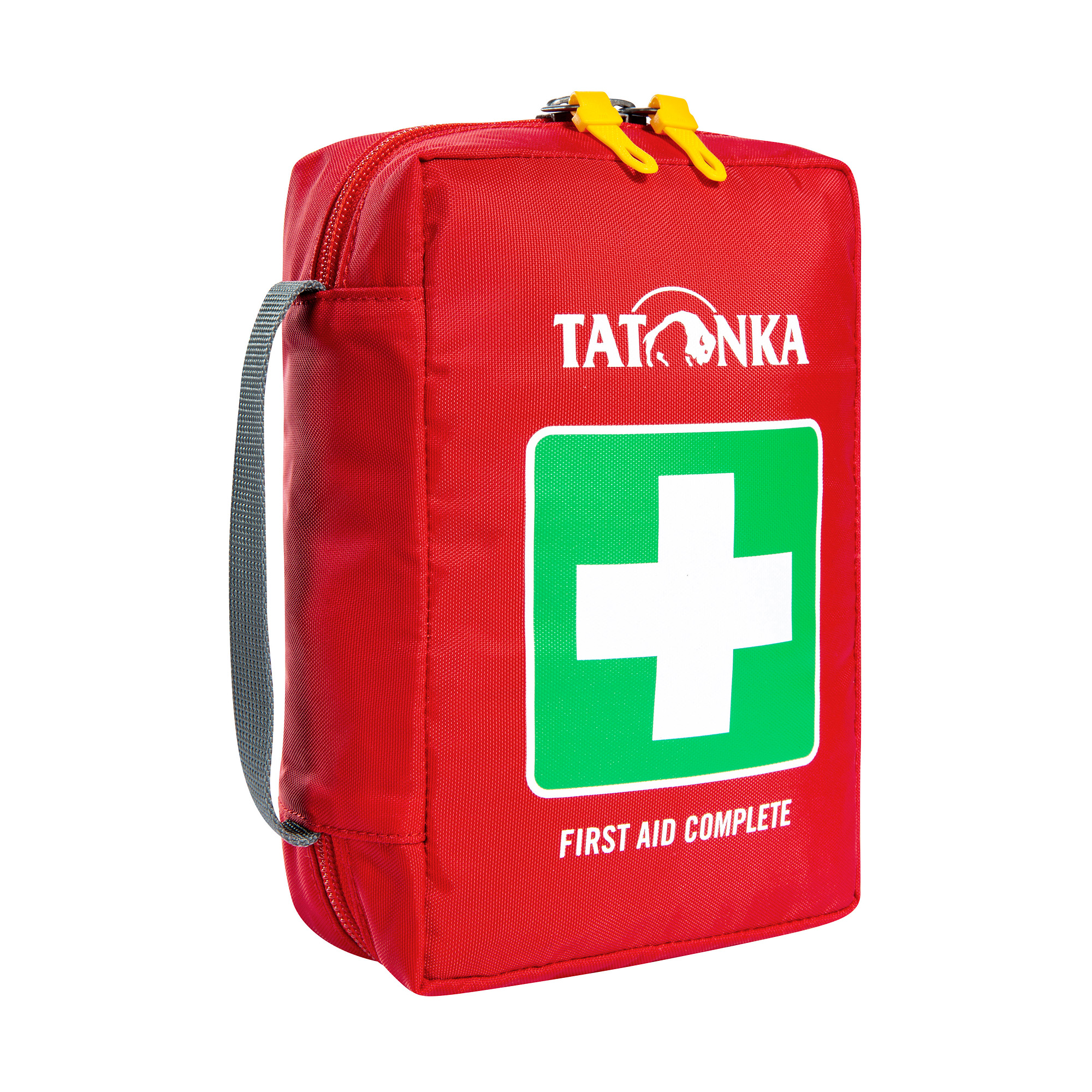 Erste Hilfe, Tatonka First Aid Complete red rot Rucksack-Zubehör - Ansicht seitlich-vorne