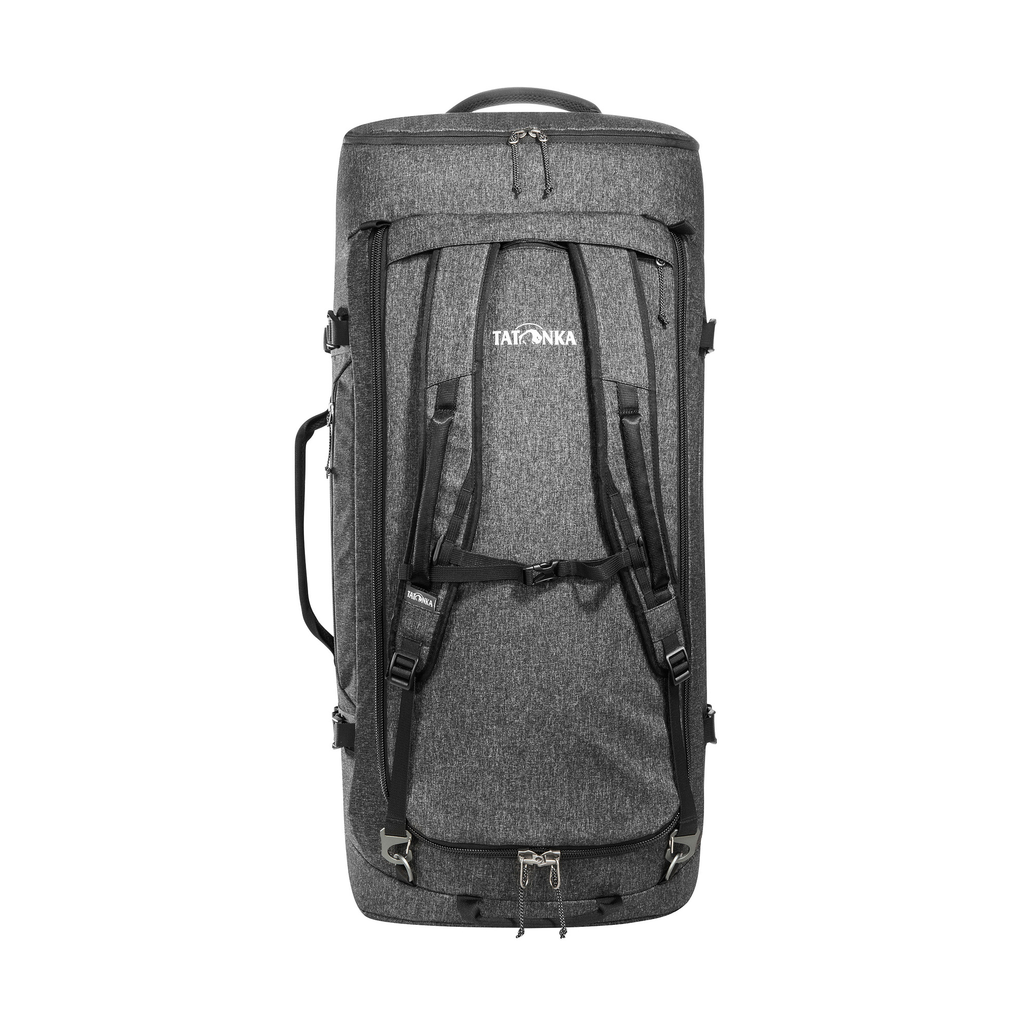 Rucksack, Tasche, Gepäck, Tatonka Duffle Roller 105 black schwarz Trolleys & Koffer - Ansicht frontal-vorne