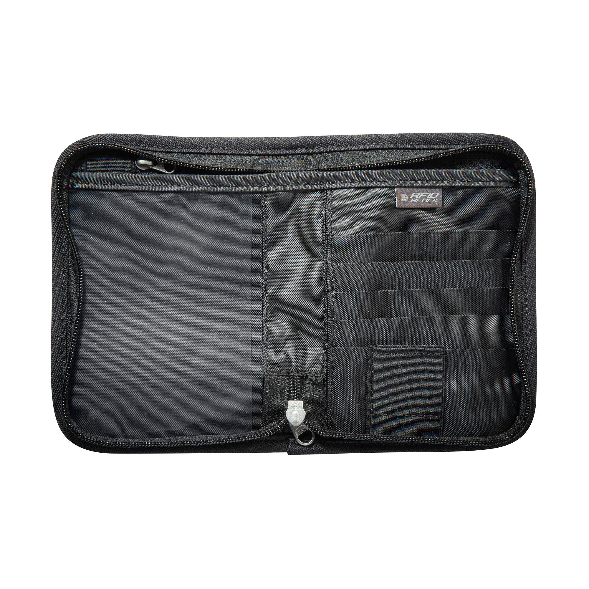 Zubehor, Tasche, Handtasche, Tatonka Travel Zip M RFID Block black schwarz Geldbeutel - Detailansicht