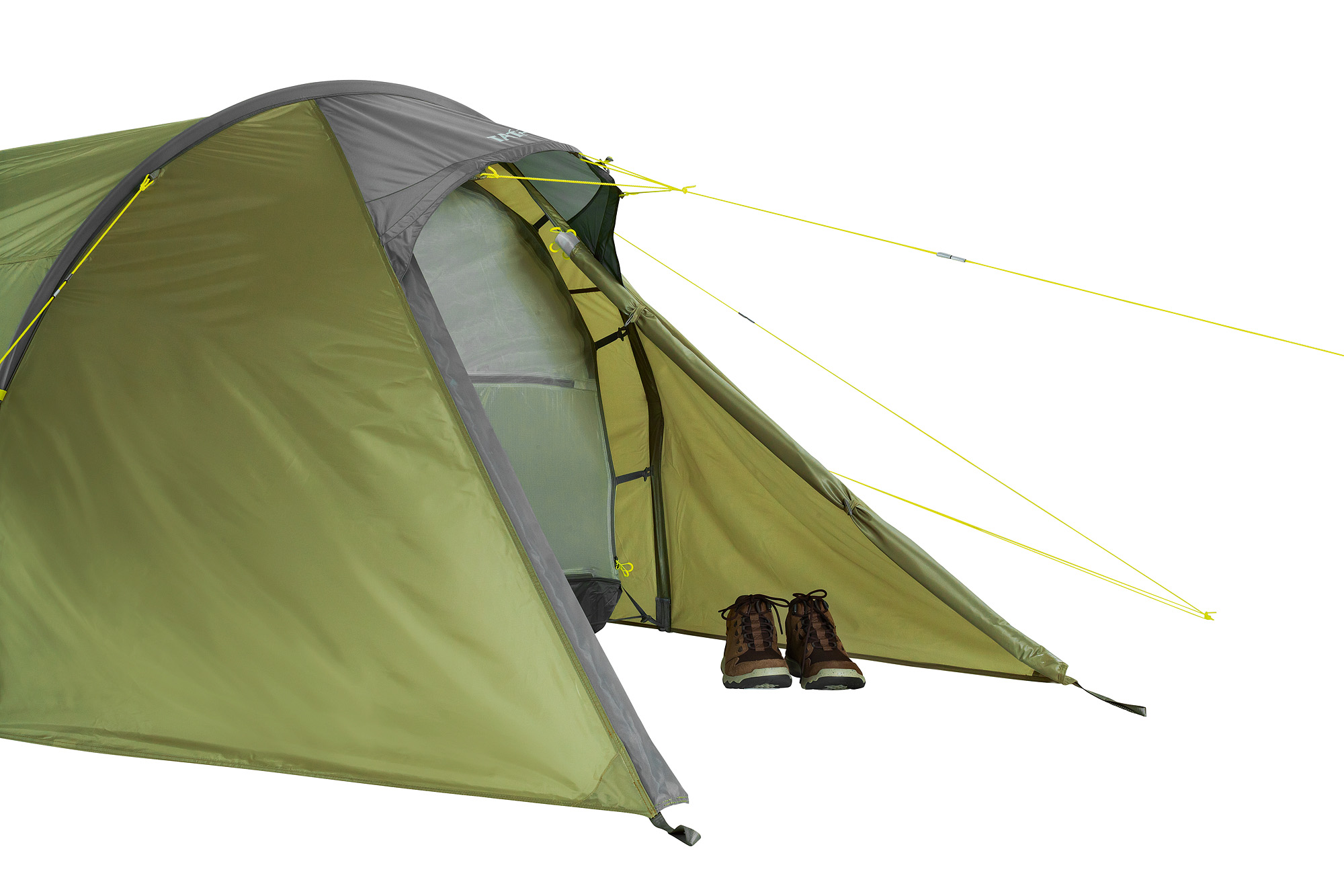Zelt, Campen, Zelt in den Bergen, Im Freien, Schuh, Tatonka Arctis 2.235 PU light olive grün 2-Personen-Zelte - Detailansicht