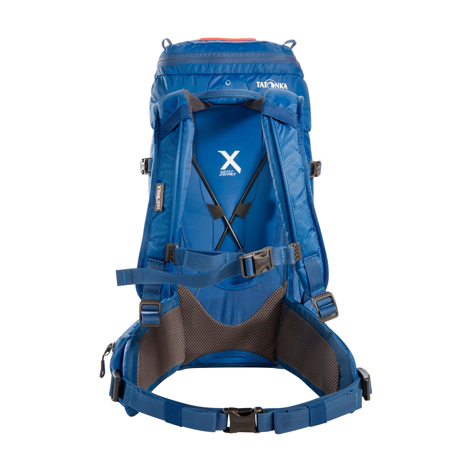 Tasche, Rucksack, Tatonka Storm 18 Women RECCO blue blau Wanderrucksäcke - Ansicht frontal-hinten