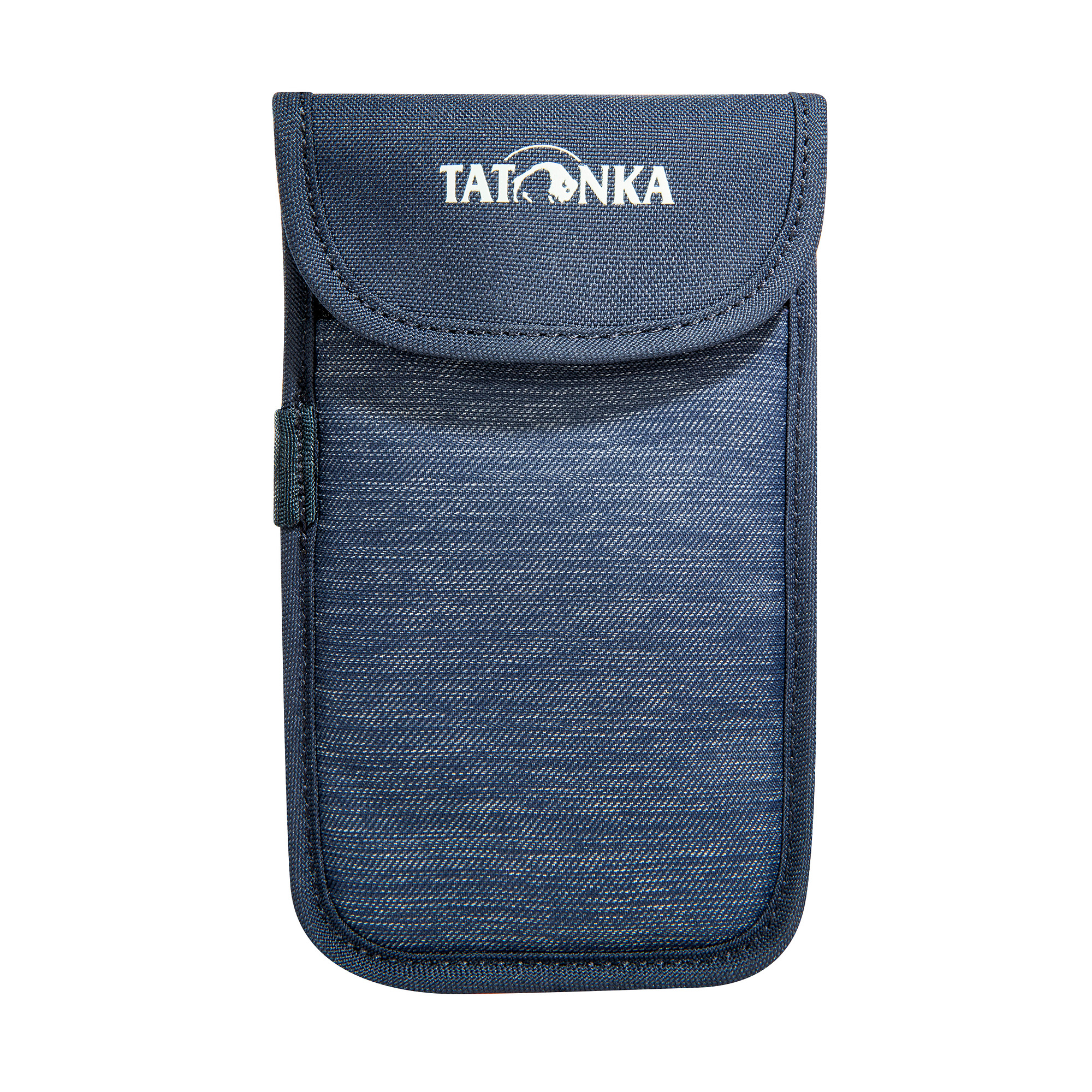 Zubehor, Tasche, Handtasche, Riemen, Tatonka Smartphone Case L navy blau Handyhüllen - Ansicht frontal-vorne