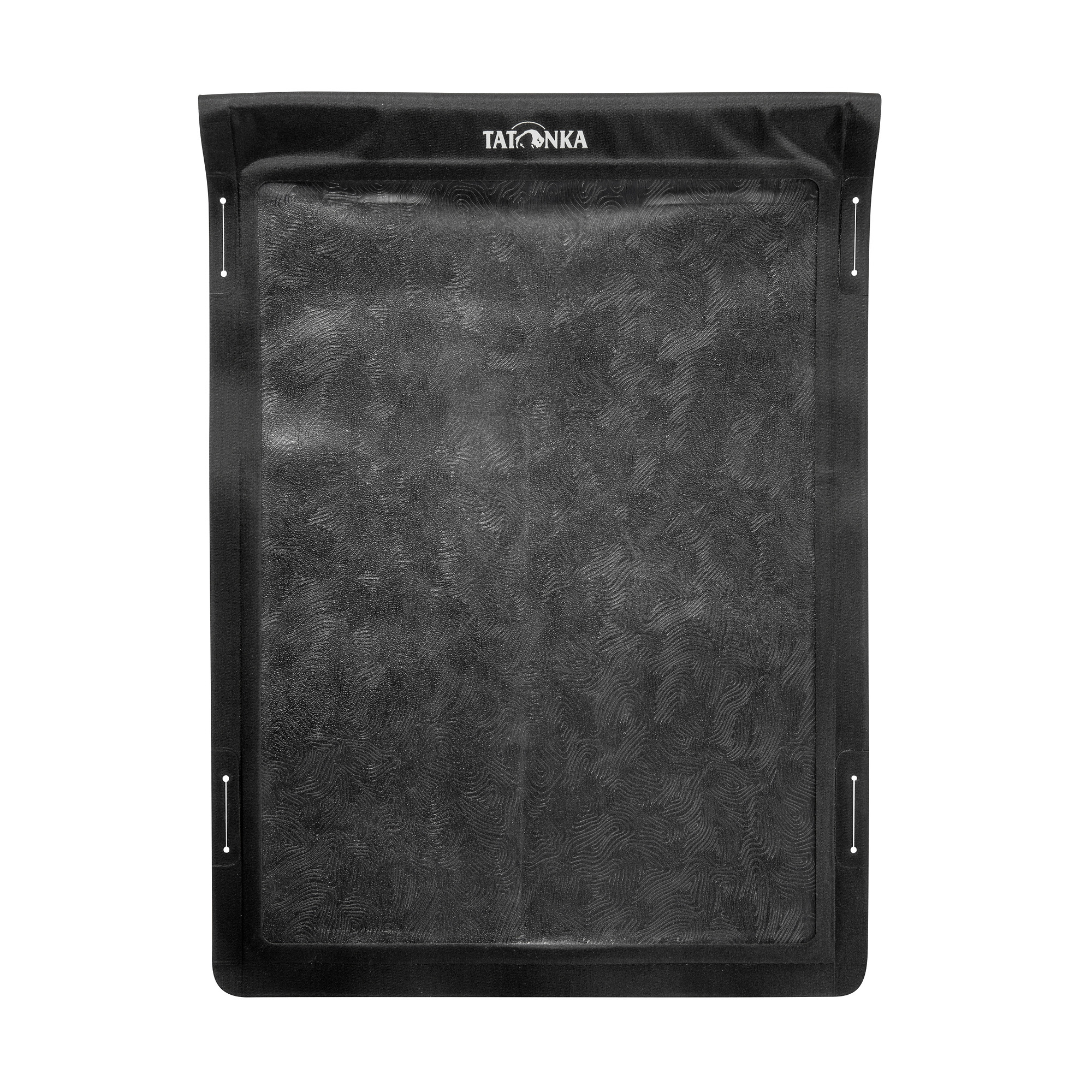 Postfach, Tatonka WP Dry Bag A4 black schwarz Sonstige Taschen - Ansicht seitlich-vorne