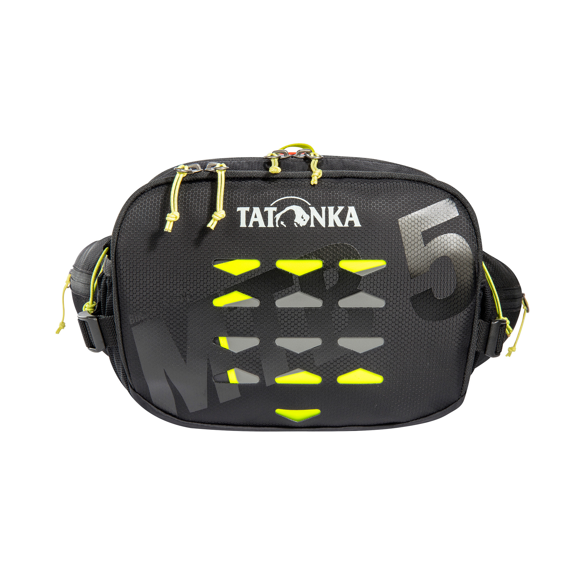 Tasche, Zubehör, Handtasche, Tatonka Bike Hip Bag MTB 5 black schwarz Bauchtaschen - Ansicht frontal-vorne