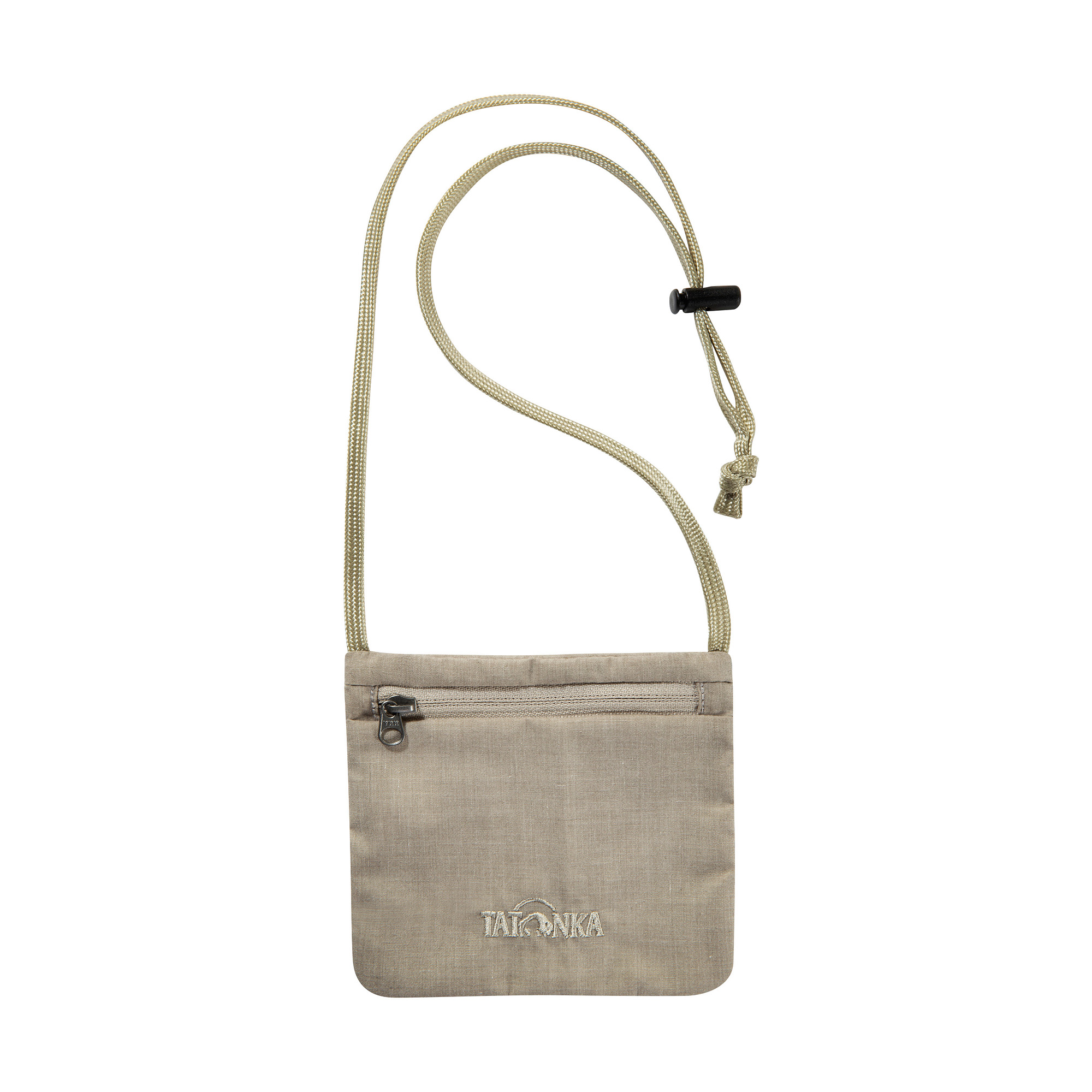 Zubehor, Tasche, Handtasche, Geldbörse, Tragetasche, Tatonka Skin ID Pouch macciato braun Brustbeutel - Ansicht seitlich-vorne