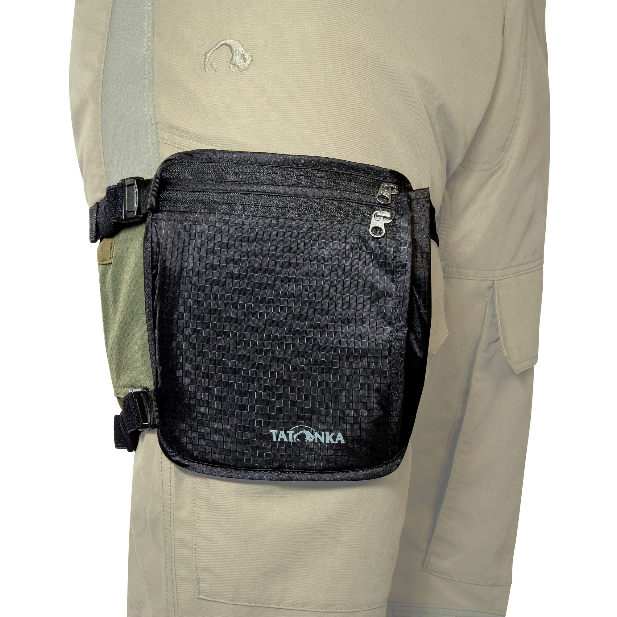 Tasche, Zubehör, Tatonka Skin Secret Pocket black schwarz Geldbeutel - Detailansicht