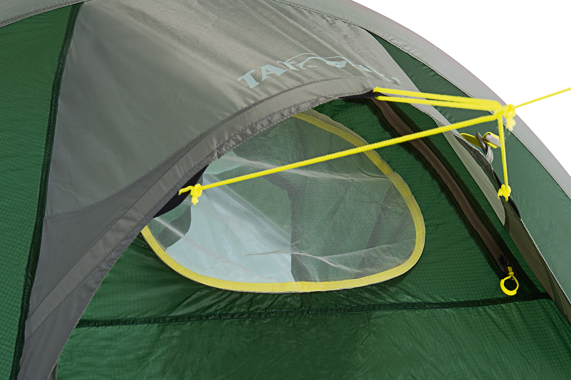 Zelt, Im Freien, Campen, Zelt in den Bergen, Natur, Tatonka Polar 3 green grün 3-Personen-Zelte - Detailansicht