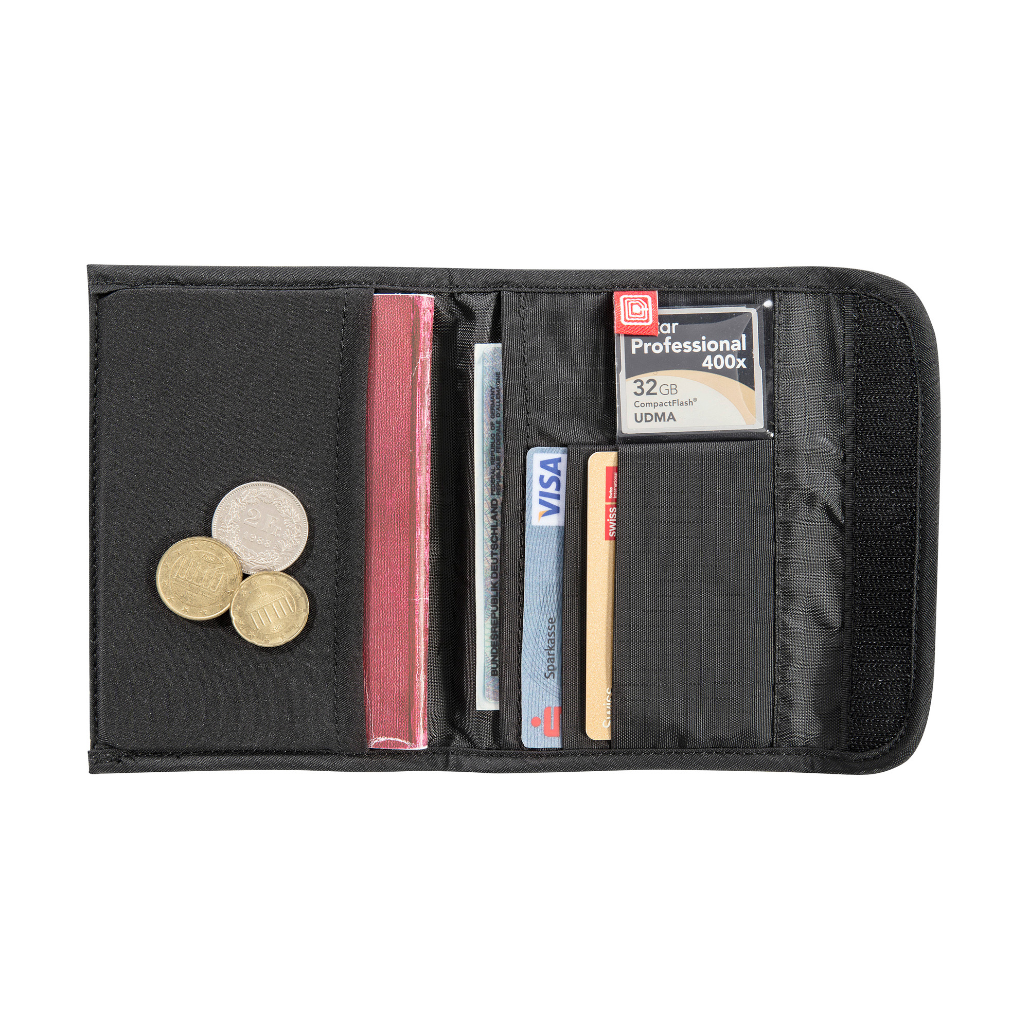 Zubehor, Geldbörse, Tatonka Passport Safe RFID B black schwarz Sonstige Taschen - Detailansicht