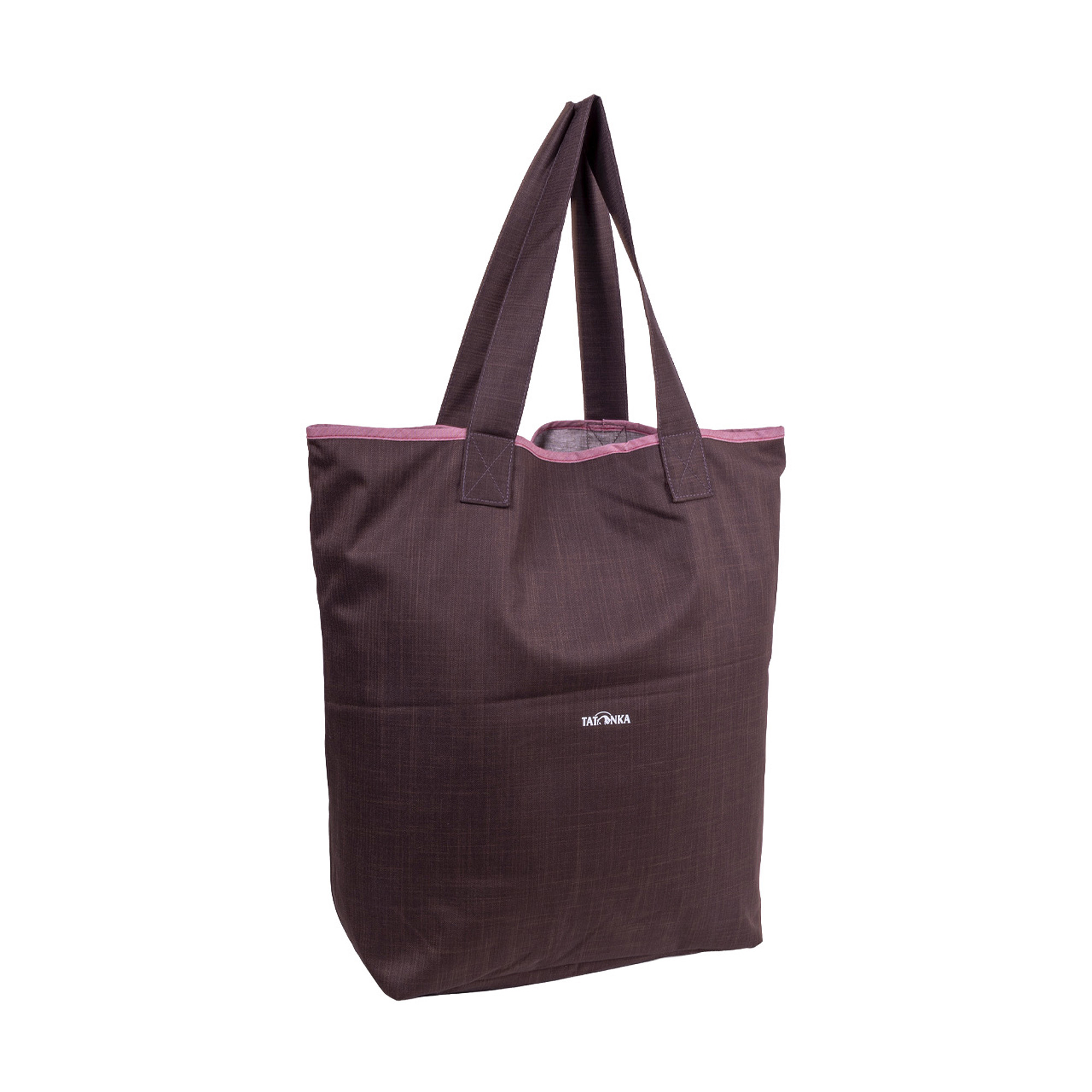 Tasche, Tragetasche, Zubehör, Handtasche, Tatonka Market Promo Bag brown braun Special-Edition - Ansicht seitlich-vorne