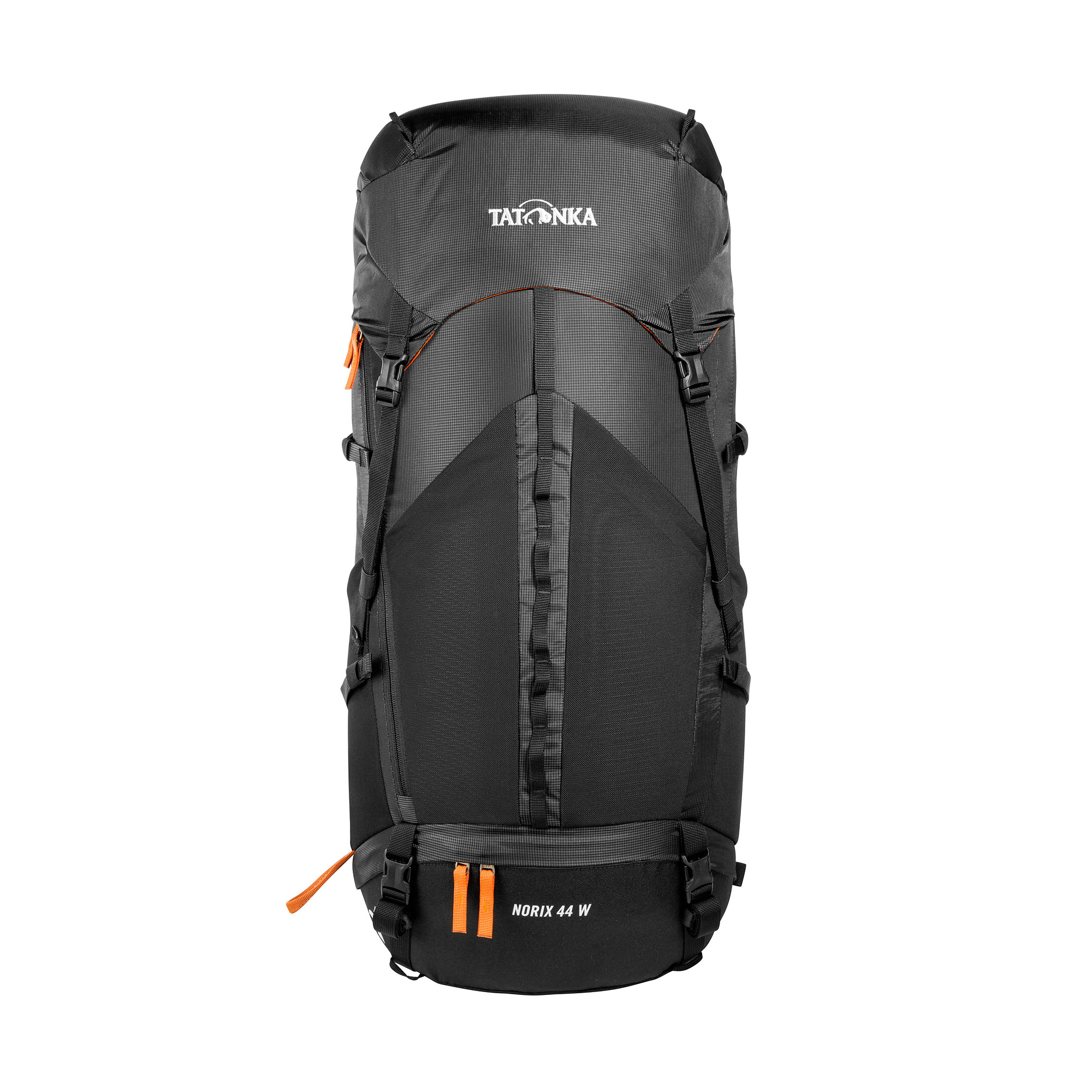 Tasche, Rucksack, Tatonka Norix 44 Women black schwarz Trekkingrucksäcke - Ansicht frontal-vorne