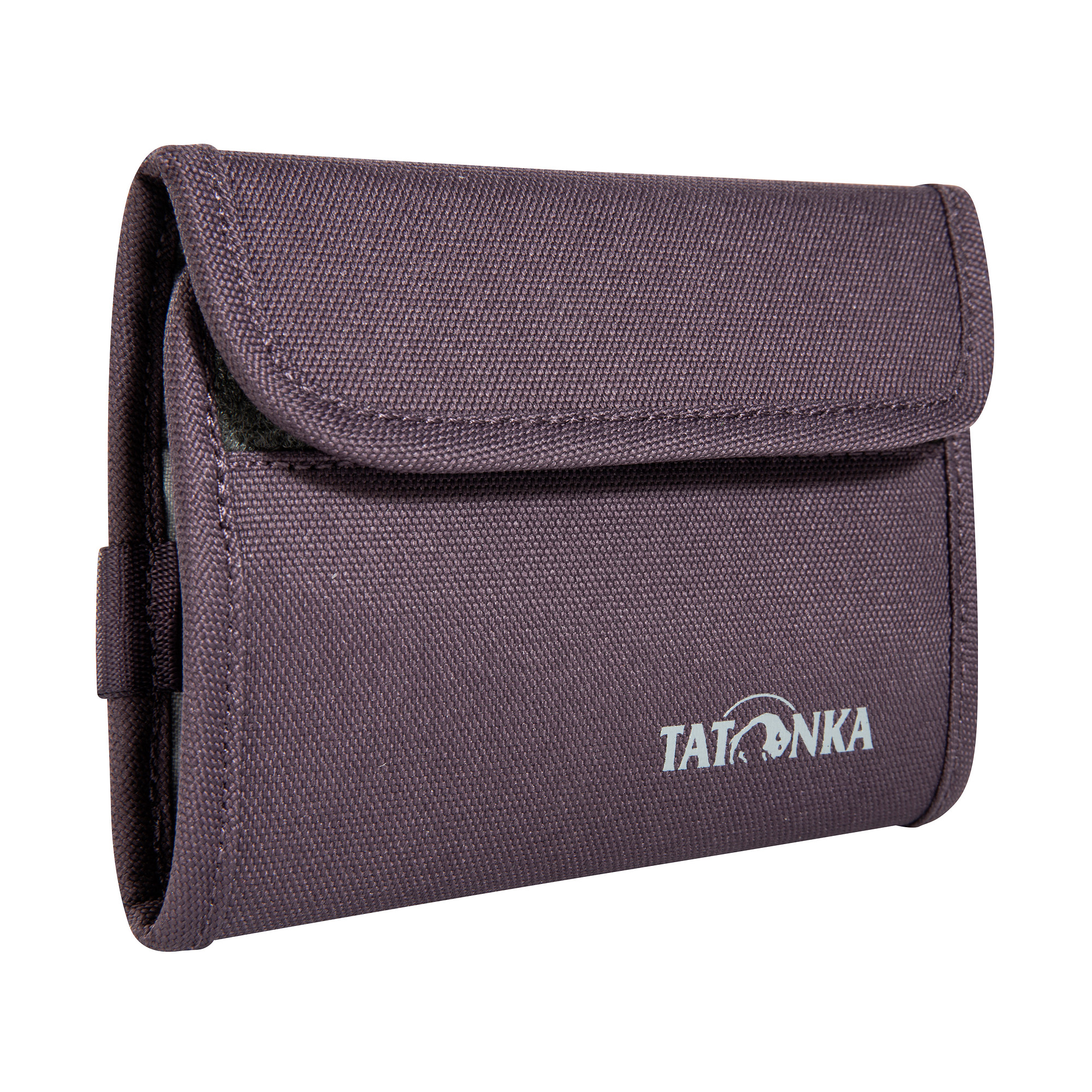 Zubehor, Tasche, Handtasche, Geldbörse, Tatonka Euro Wallet RFID Block midnight plum lila Geldbeutel - Ansicht frontal-vorne