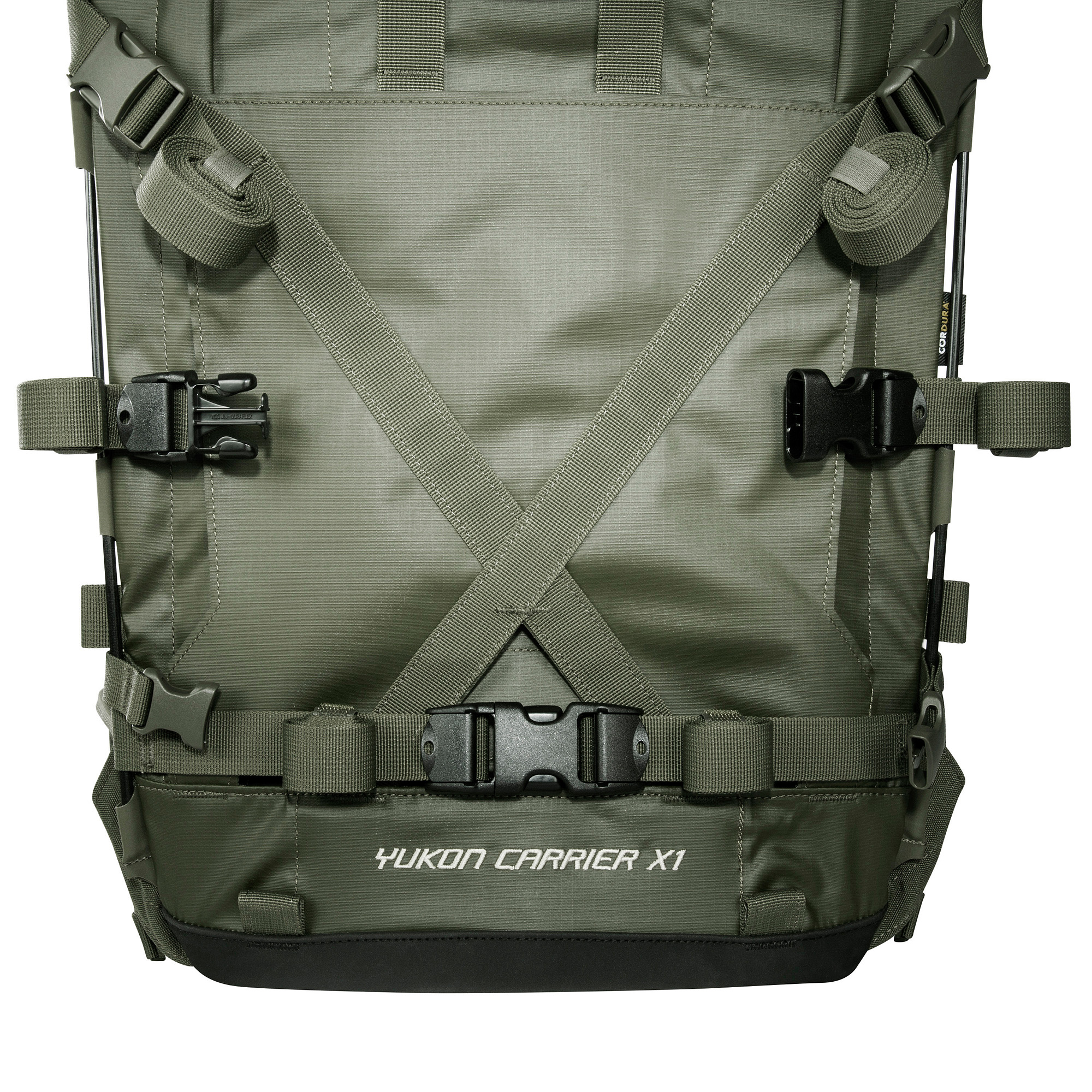 Tasche, Rucksack, Tatonka Yukon Carrier X1 olive grün Trekkingrucksäcke - Detailansicht