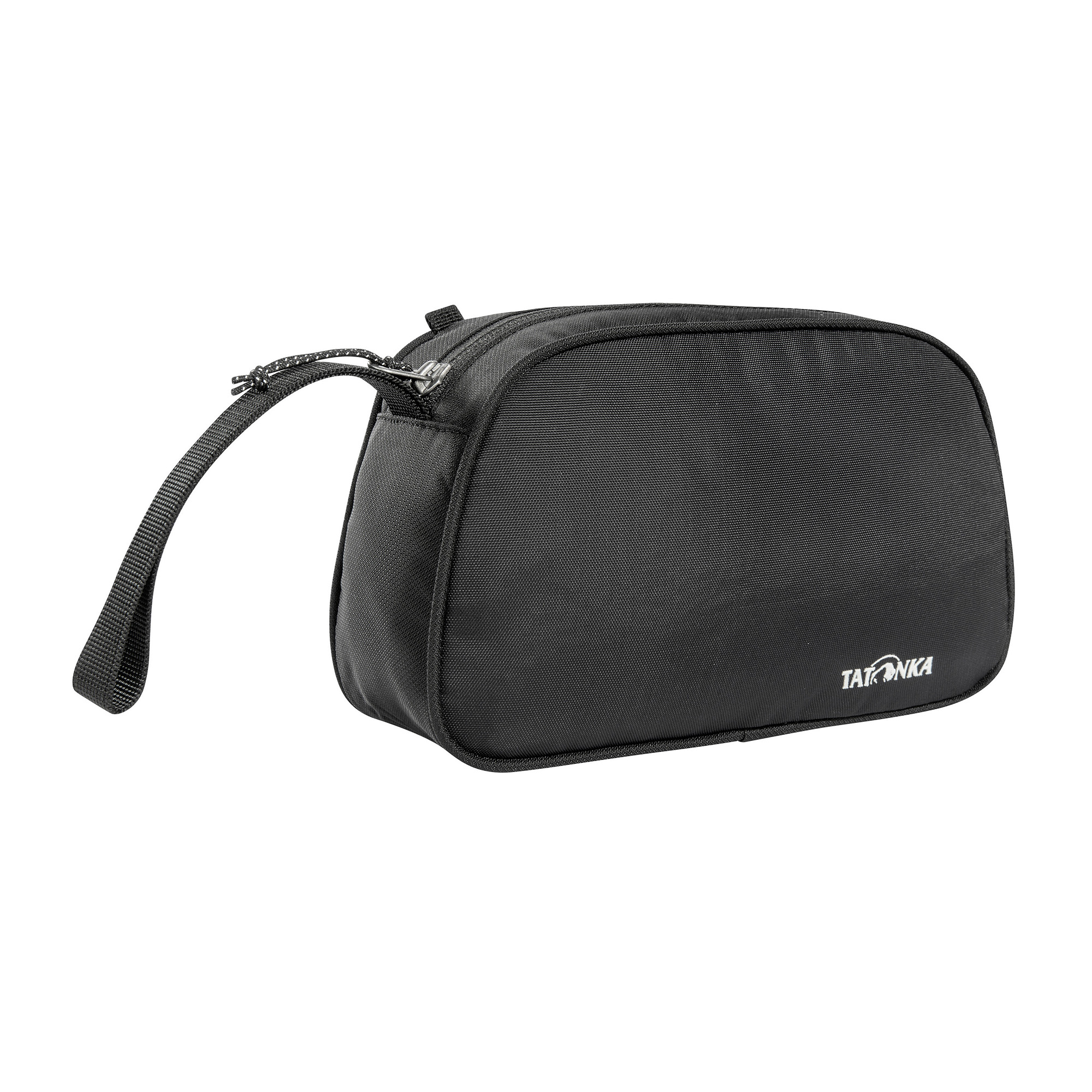 Zubehor, Tasche, Handtasche, Tatonka One Day black schwarz Kulturbeutel - Ansicht seitlich-vorne