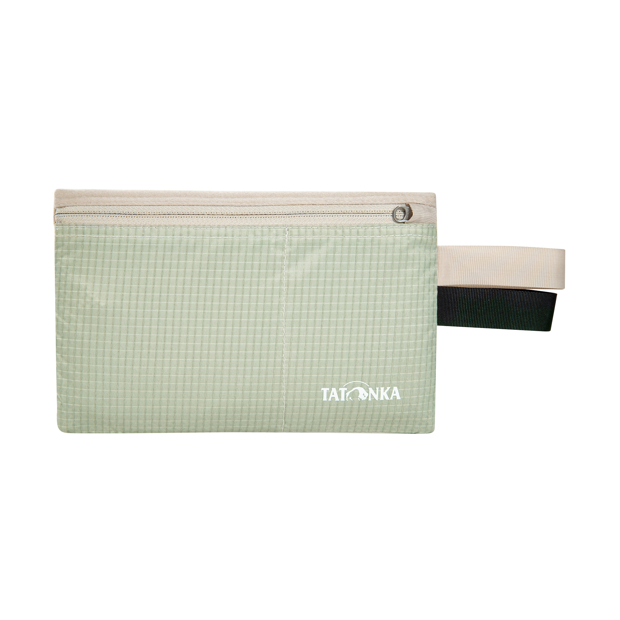 Zubehor, Tatonka Flip In Pocket natural silber Geldbeutel - Ansicht seitlich-vorne