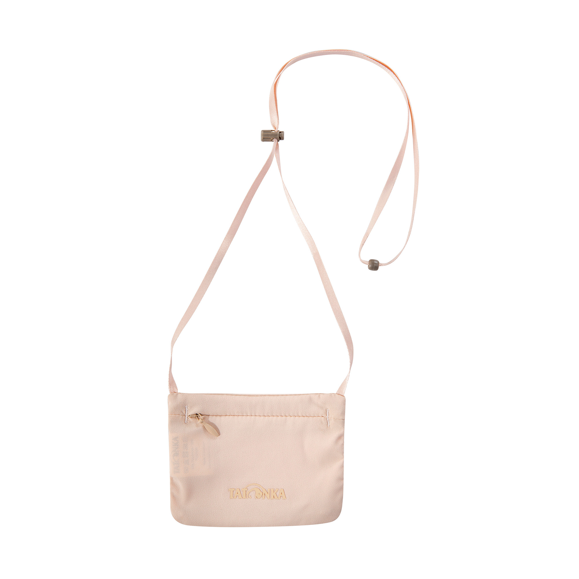 Zubehor, Tasche, Handtasche, Geldbörse, Tragetasche, Tatonka Soft ID Pocket nude rot Brustbeutel - Ansicht seitlich-vorne