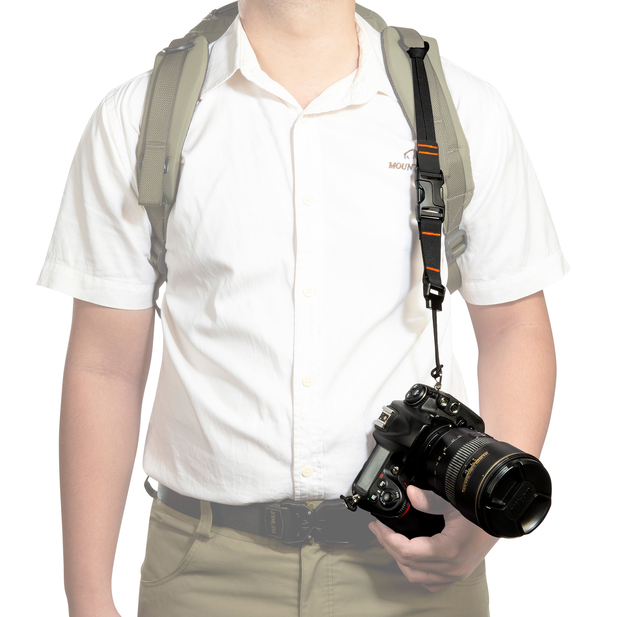 Zubehor, Riemen, Fotografie, Kamera, Elektronik, Tatonka Camera Strap Set black schwarz Fototaschen - Detailansicht