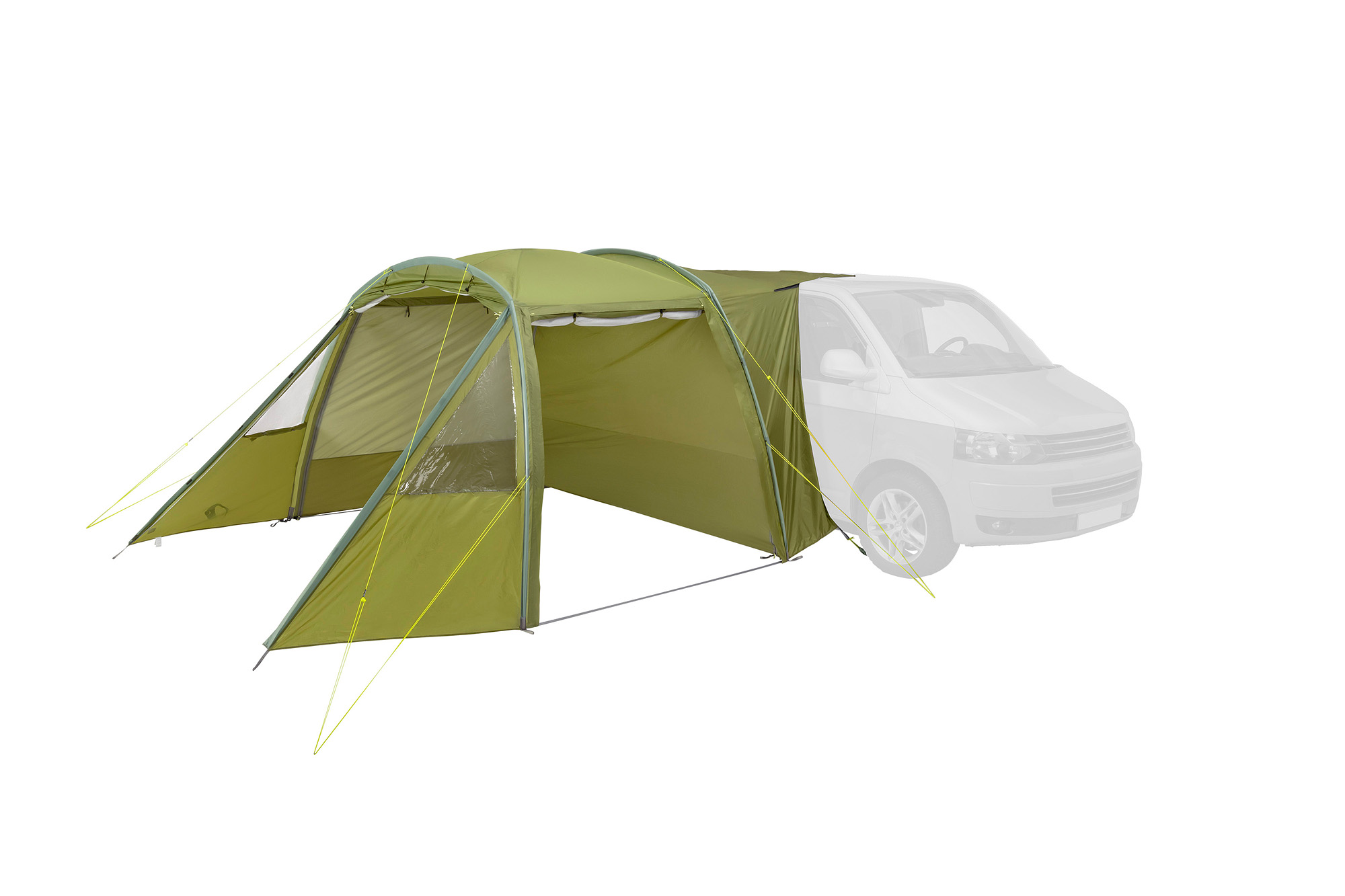 Zelt, Campen, Zelt in den Bergen, Natur, Draußen, Tatonka Van Camp light olive grün Zelt- & Tarpzubehör - Ansicht frontal-vorne