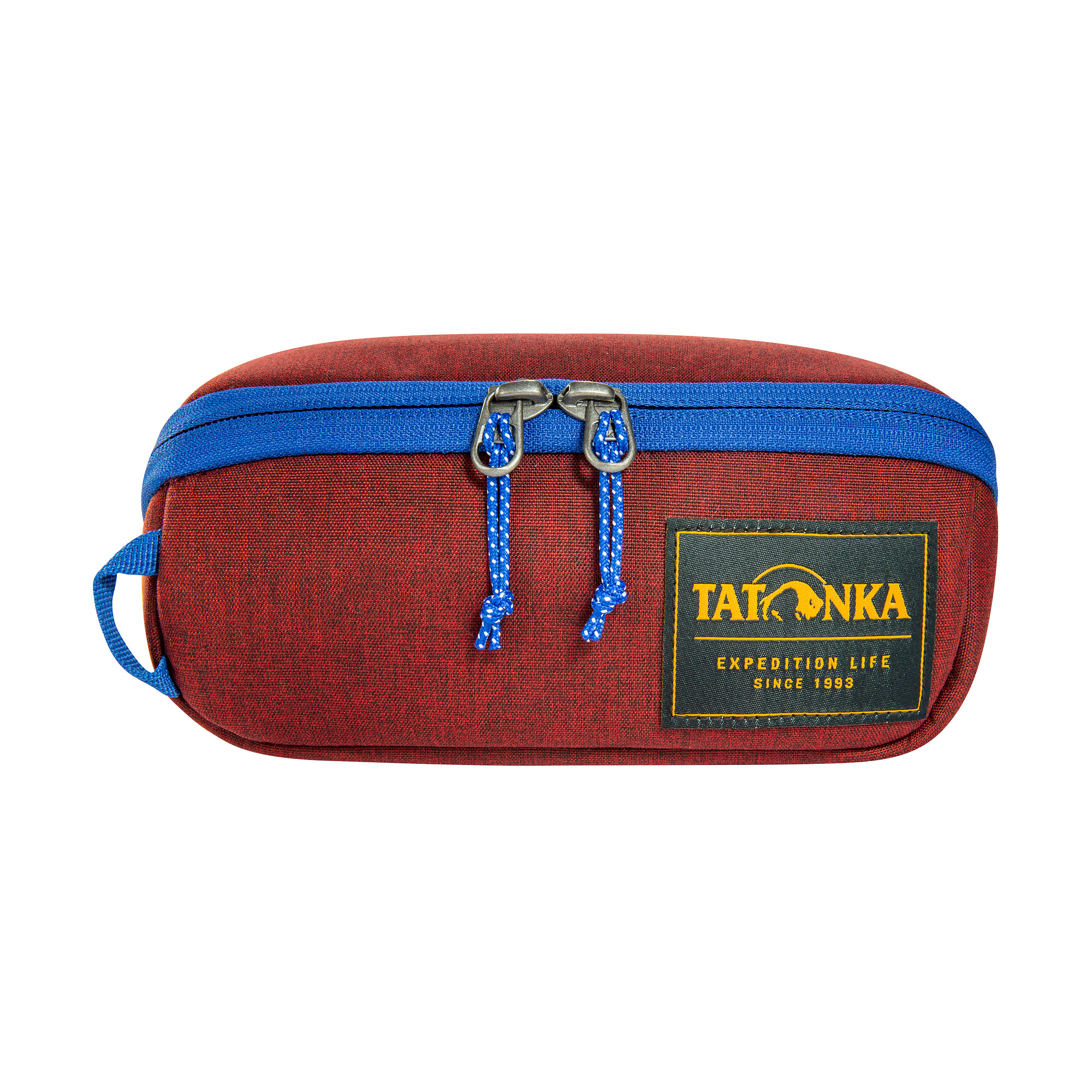 Bleistift-Box, Tatonka Square Zip Pouch S tango red rot Kulturbeutel - Ansicht frontal-vorne