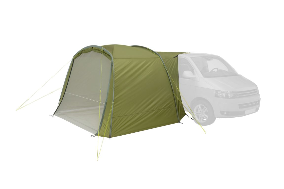 Zelt, Auto, Campen, Zelt in den Bergen, Im Freien, Zelt, Auto, Campen, Zelt in den Bergen, Im Freien, Zelt, Campen, Zelt in den Bergen, Im Freien, Auto, Tatonka Van Camp Basic light olive grün Zelt- & Tarpzubehör - Ansicht seitlich-hinten