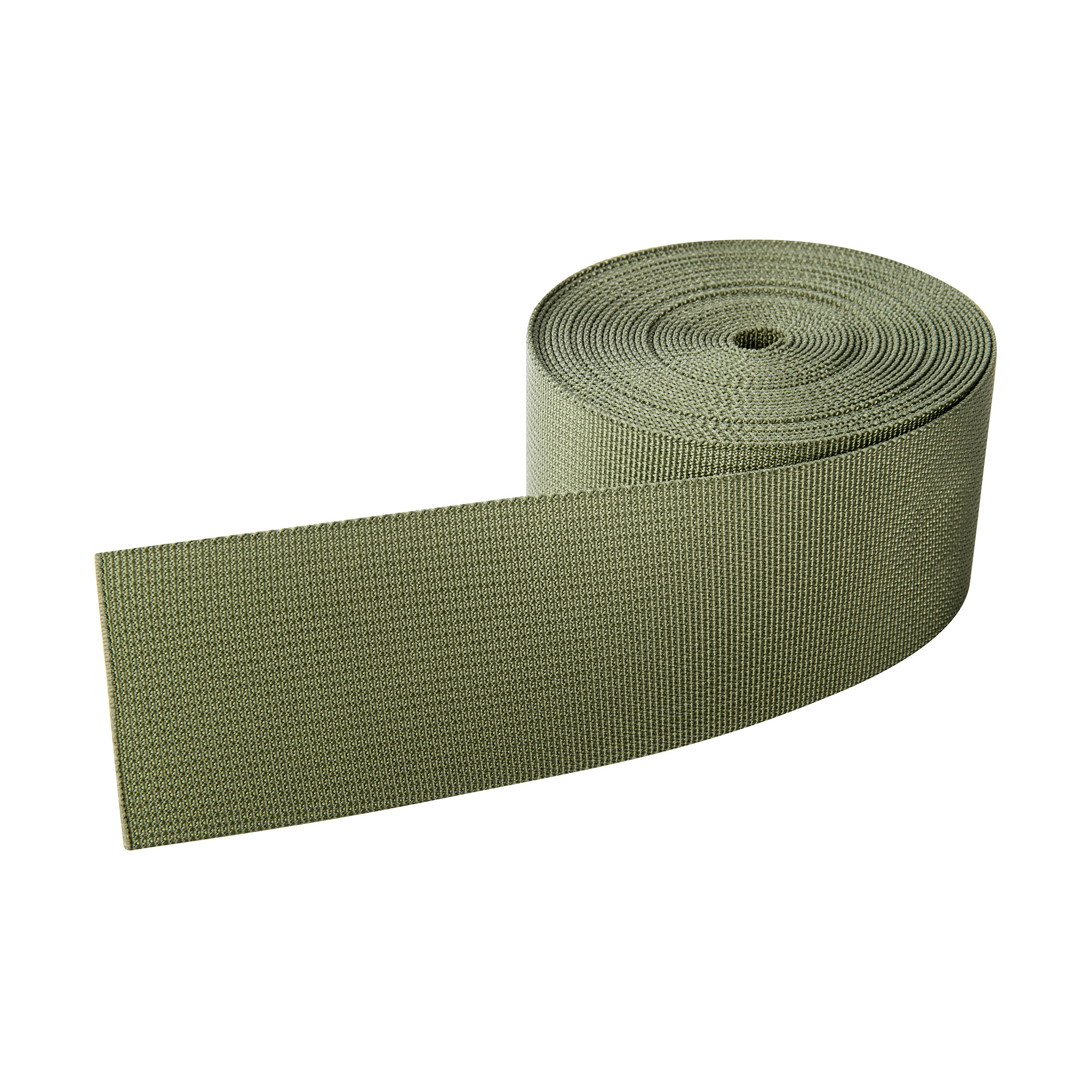 Zubehor, Riemen, Leinwand, Tatonka Webbing 50mm / 5m olive grün Sonstiges Zubehör - Ansicht seitlich-vorne