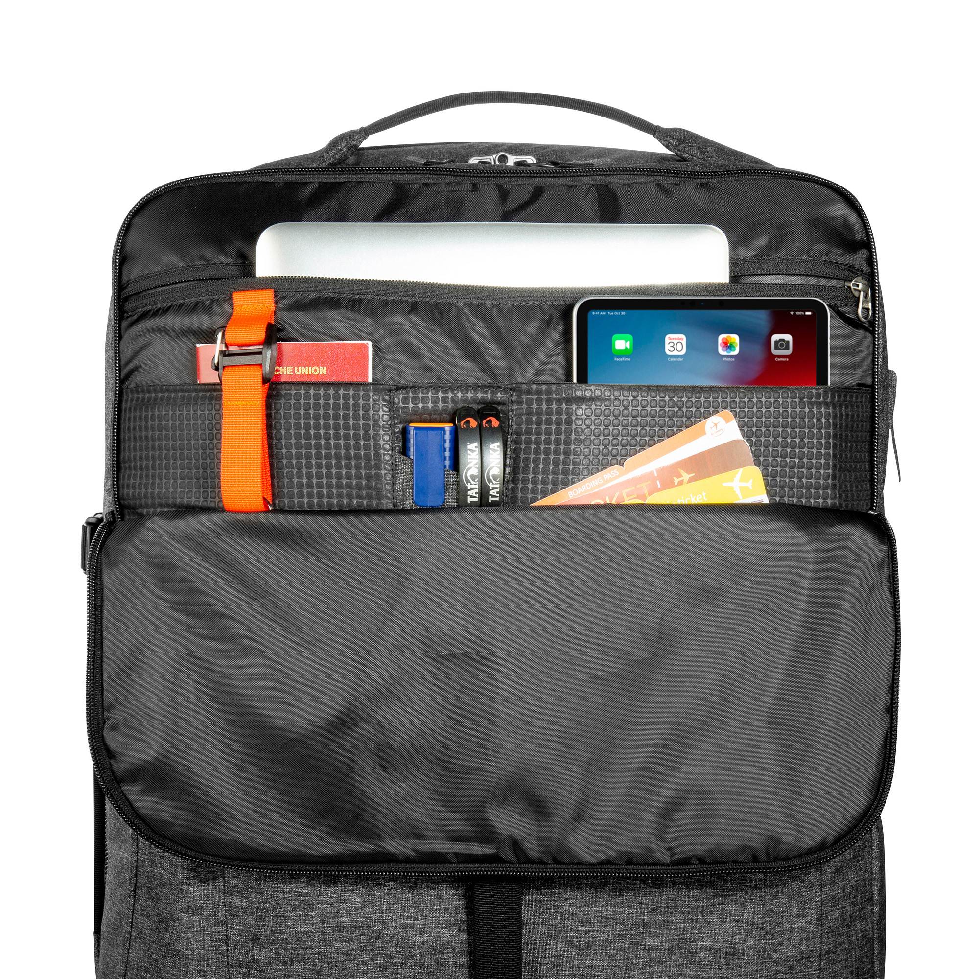 Tasche, Erste Hilfe, Rucksack, Tatonka Travel Roller 90 black schwarz Trolleys & Koffer - Detailansicht