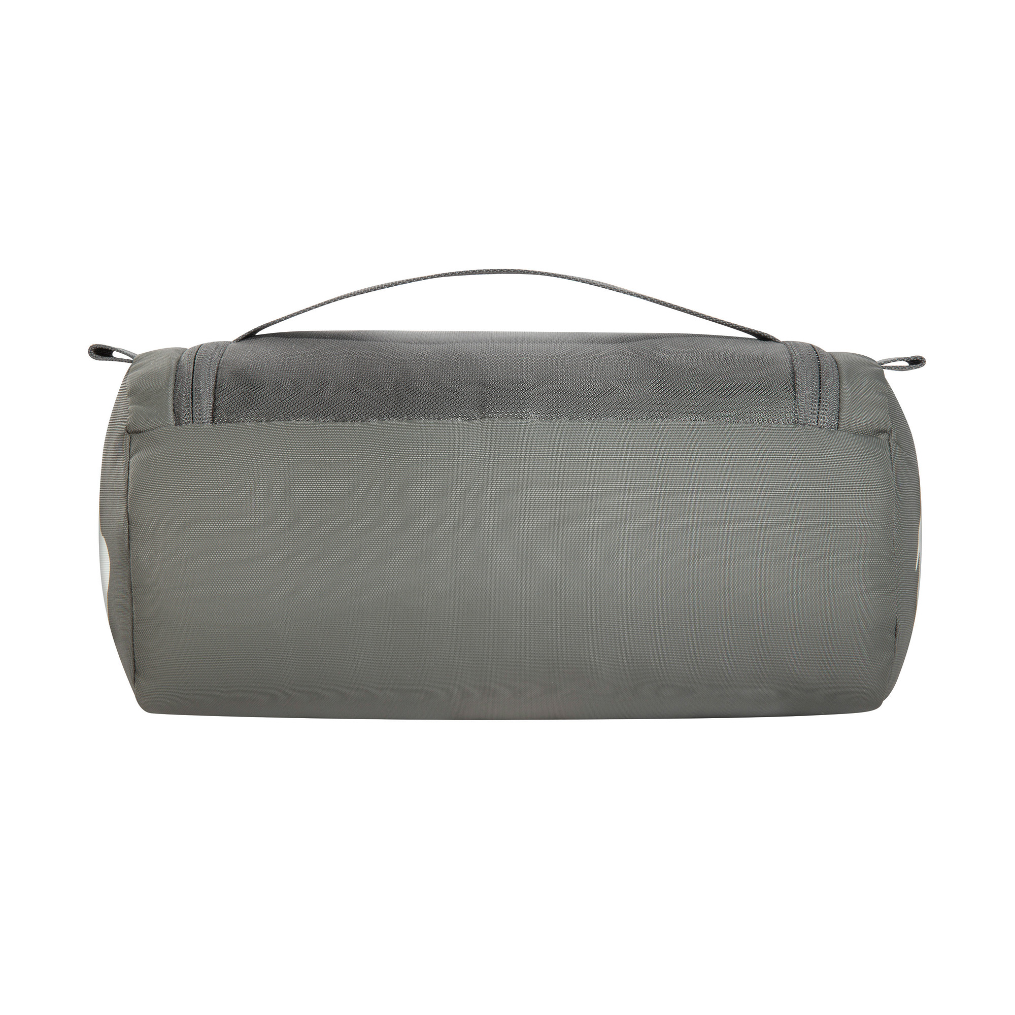Zubehor, Tasche, Handtasche, Kissen, Dekoration für Zuhause, Tatonka Care Barrel titan grey grau Kulturbeutel - Ansicht frontal-hinten