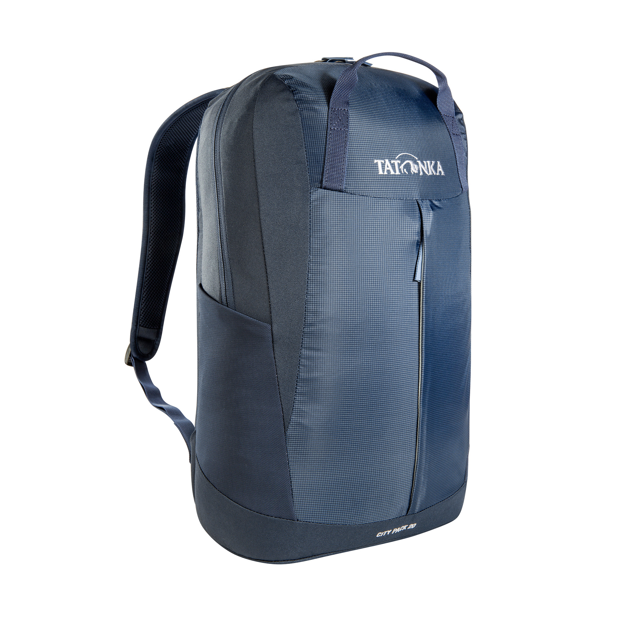 Tasche, Rucksack, Tatonka City Pack 20 navy blau Tagesrucksäcke - Ansicht seitlich-vorne
