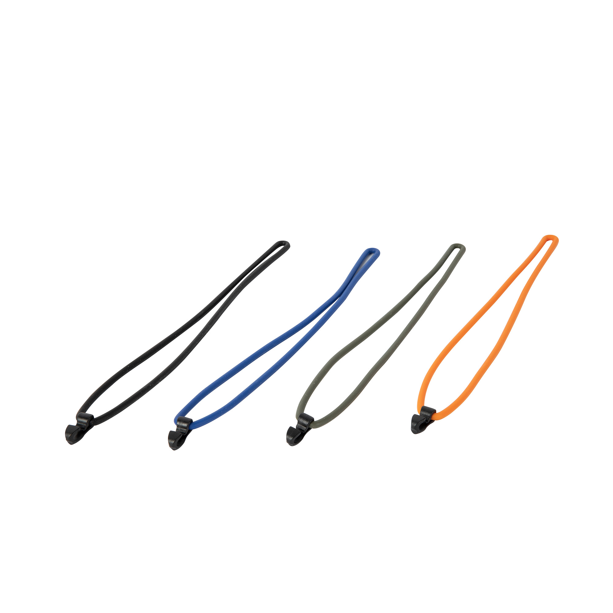 Zubehor, Riemen, Tatonka Silicone Band L 4pcs assorted silber Sonstiges Zubehör - Ansicht seitlich-vorne