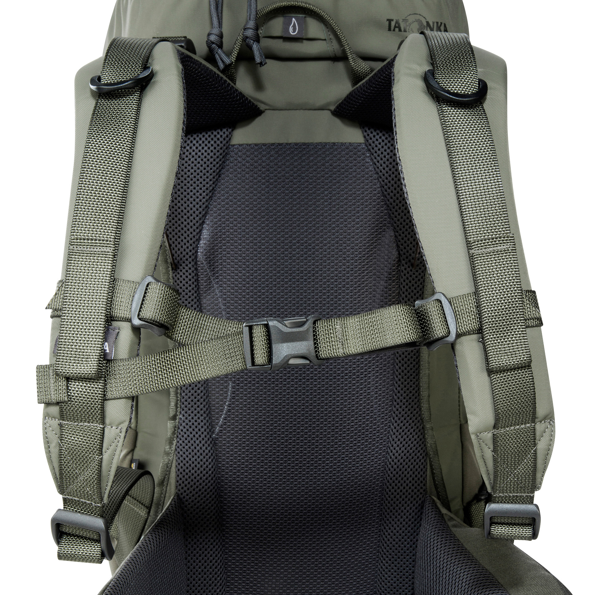 Tasche, Rucksack, Zubehör, Handtasche, Tatonka Hike Pack 25 Women BC stone grey olive grau Wanderrucksäcke - Detailansicht