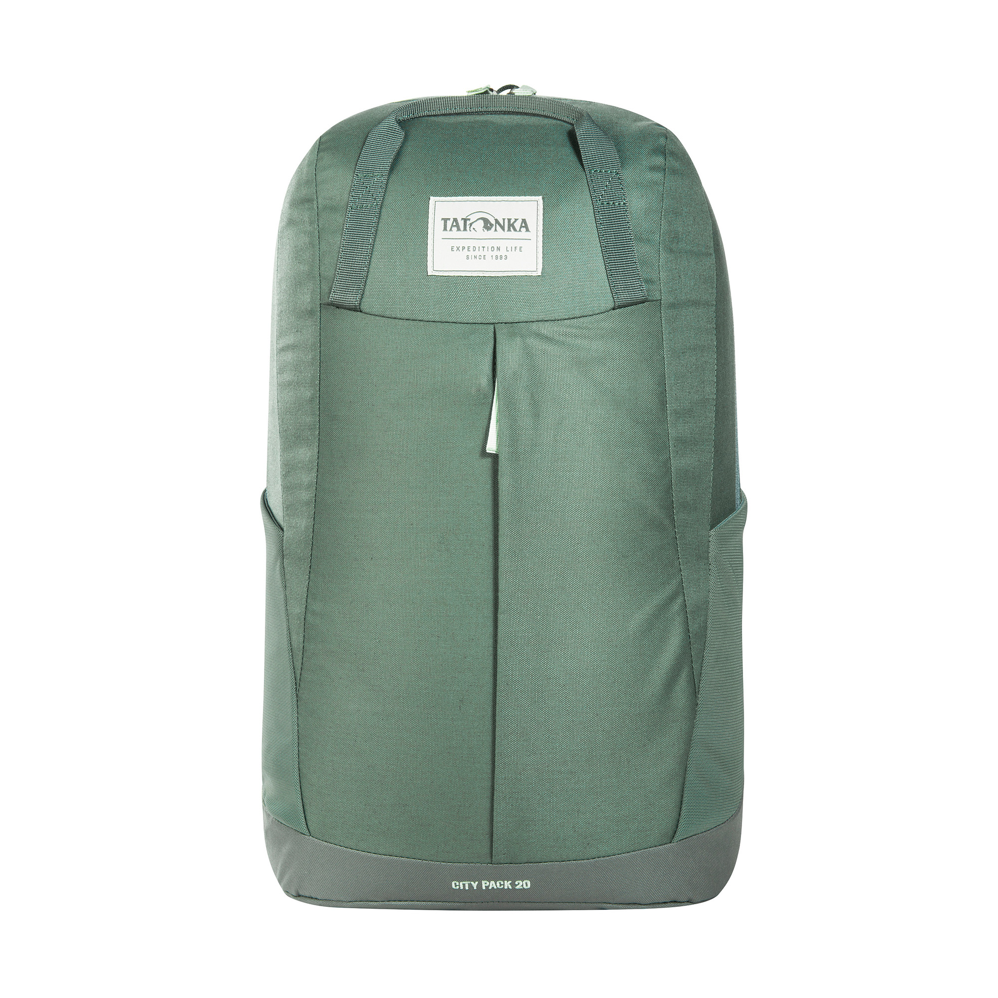 Tasche, Rucksack, Tatonka City Pack 20 Kapok sage green grün Tagesrucksäcke - Ansicht frontal-vorne